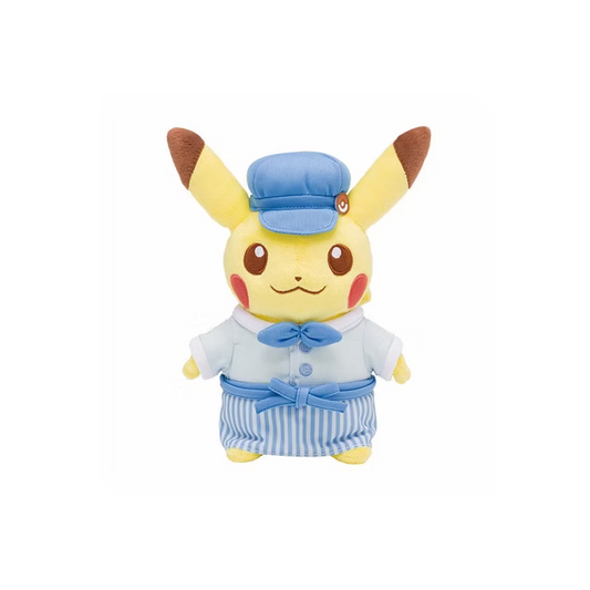 Pokémon Café Pikachu Sweets Patissier (Blue) Plush