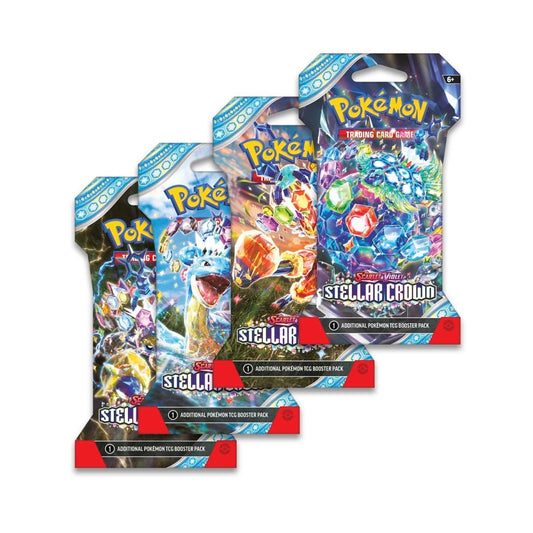 Stellar Crown Sleeves Booster Pack
