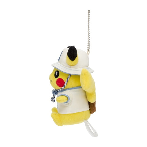 Pokémon Center Tokyo-Bay Pikachu-maskot Plush Keychain
