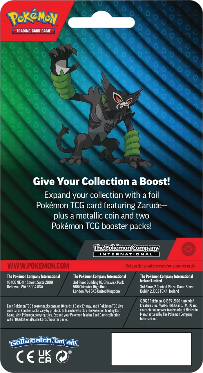 2-Pack Blister: Zarude