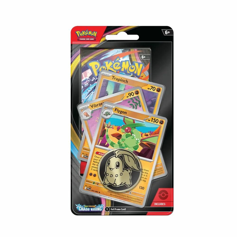 Chaos Rising 1-Pack Premium Checklane Blister: Flygon