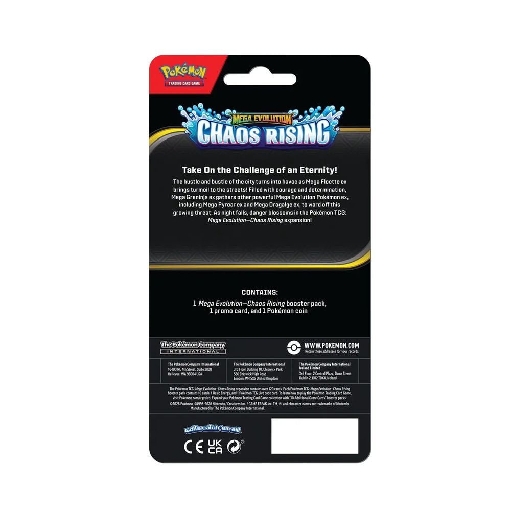 Chaos Rising 1-Pack Premium Checklane Blister: Flygon