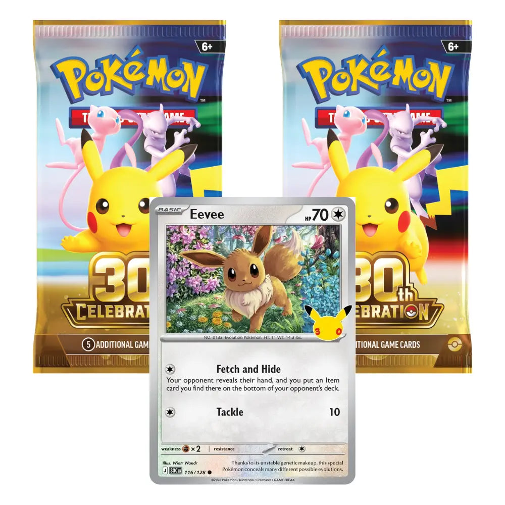 30th Celebration 2-Pack Blister: Eevee