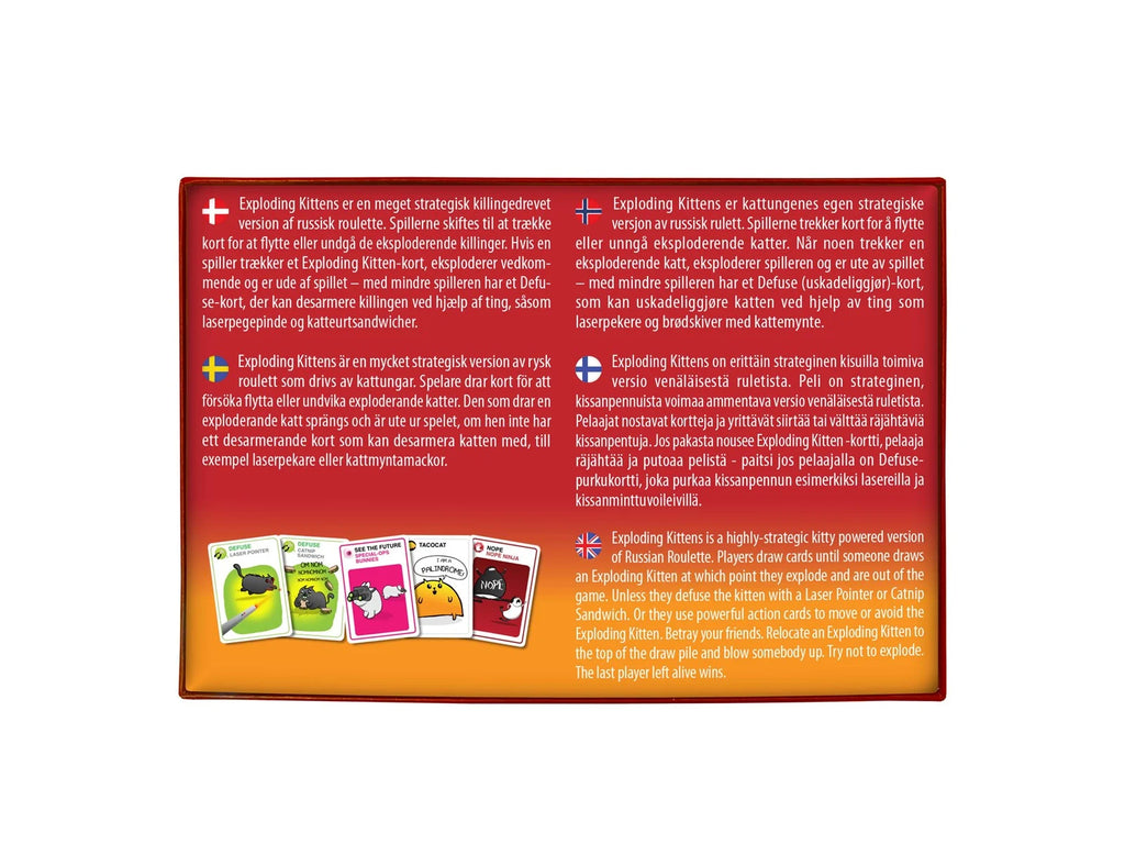 Exploding Kittens: Original Edition (Nordic)
