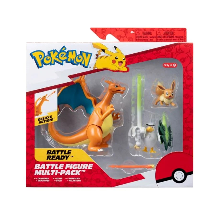 Battle Figure 3-Pack: Charizard