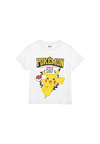 Pikachu T-Shirt til børn (Hvid)