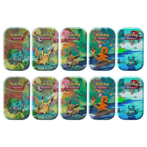 Kanto Friends Mini Tins
