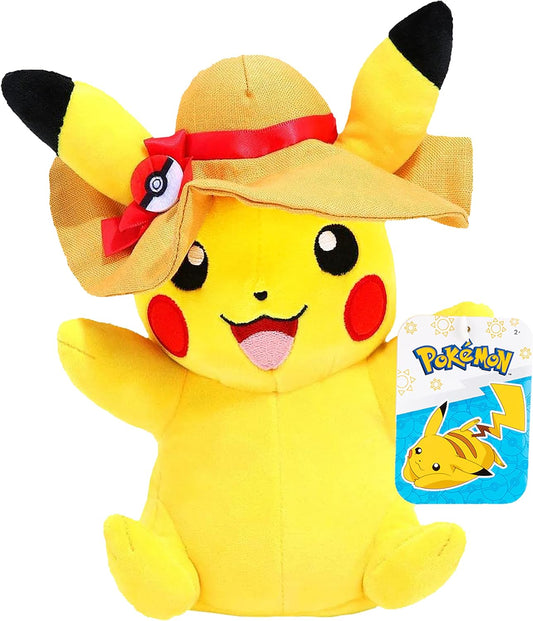 Pikachu Sun Hat Plush