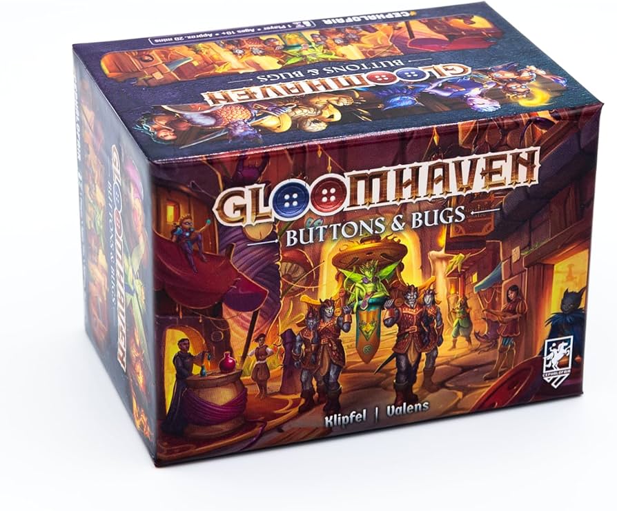 Gloomhaven: Buttons & Bugs