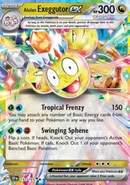 Alolan Exeggutor ex (SSP 133)