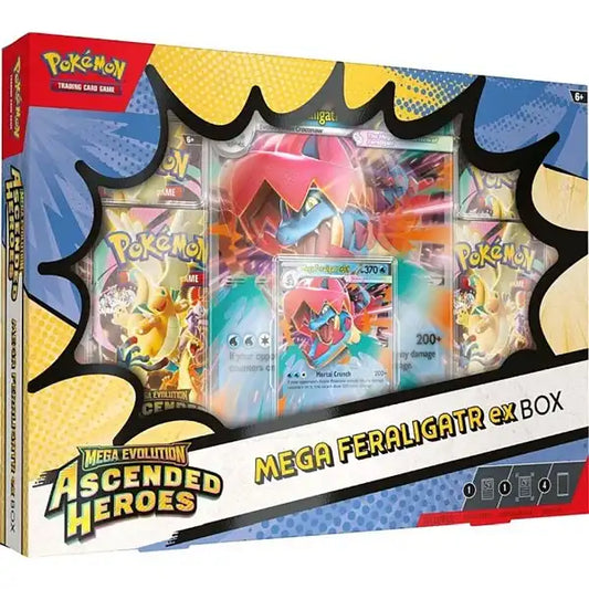 Ascended Heroes Mega Feraligatr ex Box