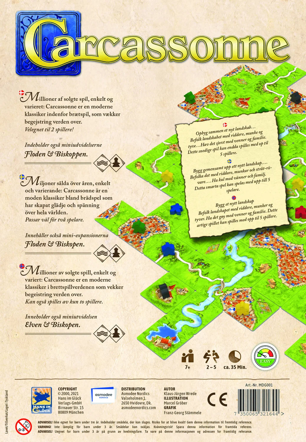 Carcassonne Original (Nordic)