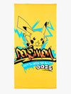 Pikachu Spraypaint Strandhåndklæde