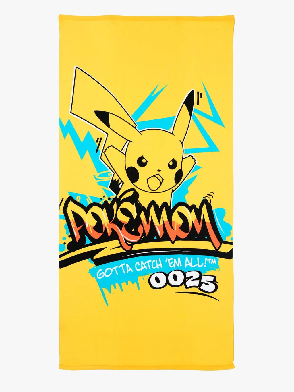 Pikachu Spraypaint Strandhåndklæde