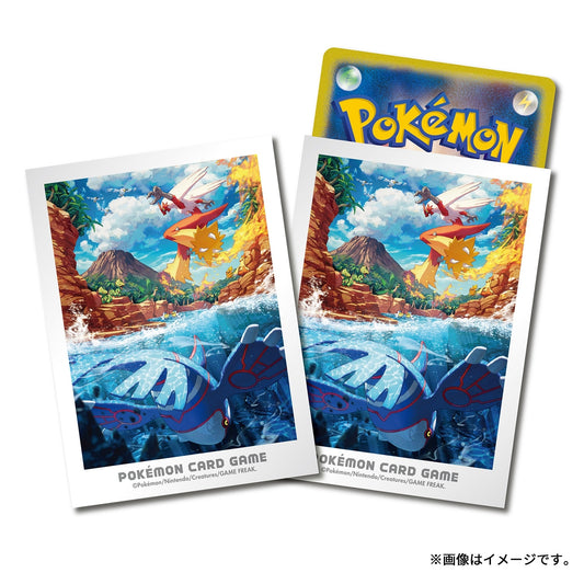 Hoenn Adventure Sleeves: Kyogre & Blaziken