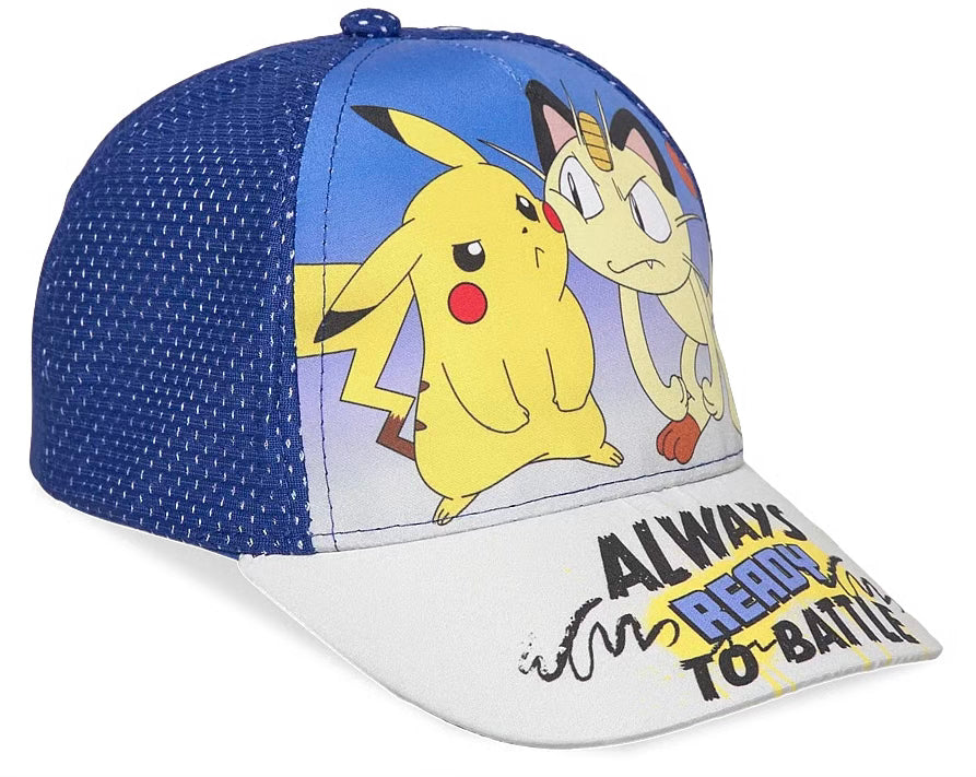 Pikachu & Meowth Kasket (Blå)