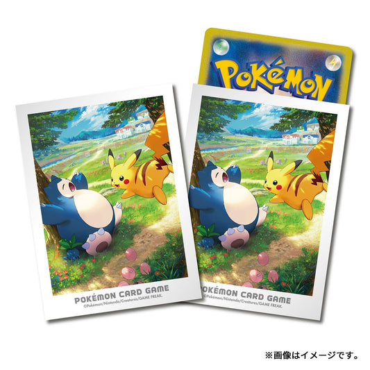 Kanto Adventure Sleeves: Pikachu & Snorlax