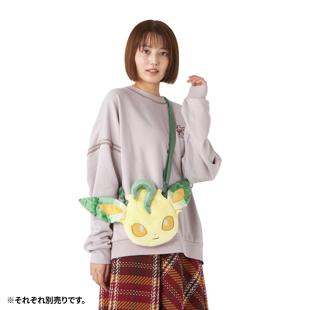 Leafeon Face Pouch Taske