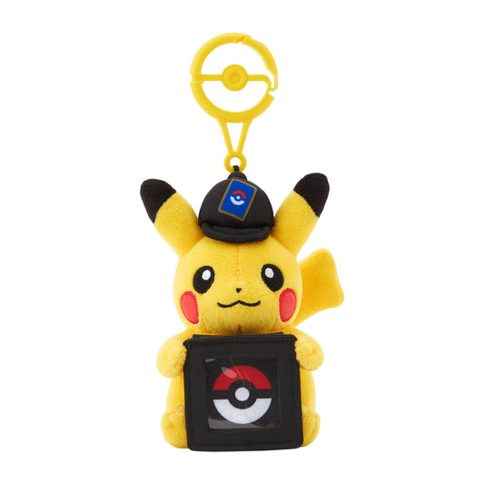 Pikachu Coin-Display Plush Keychain