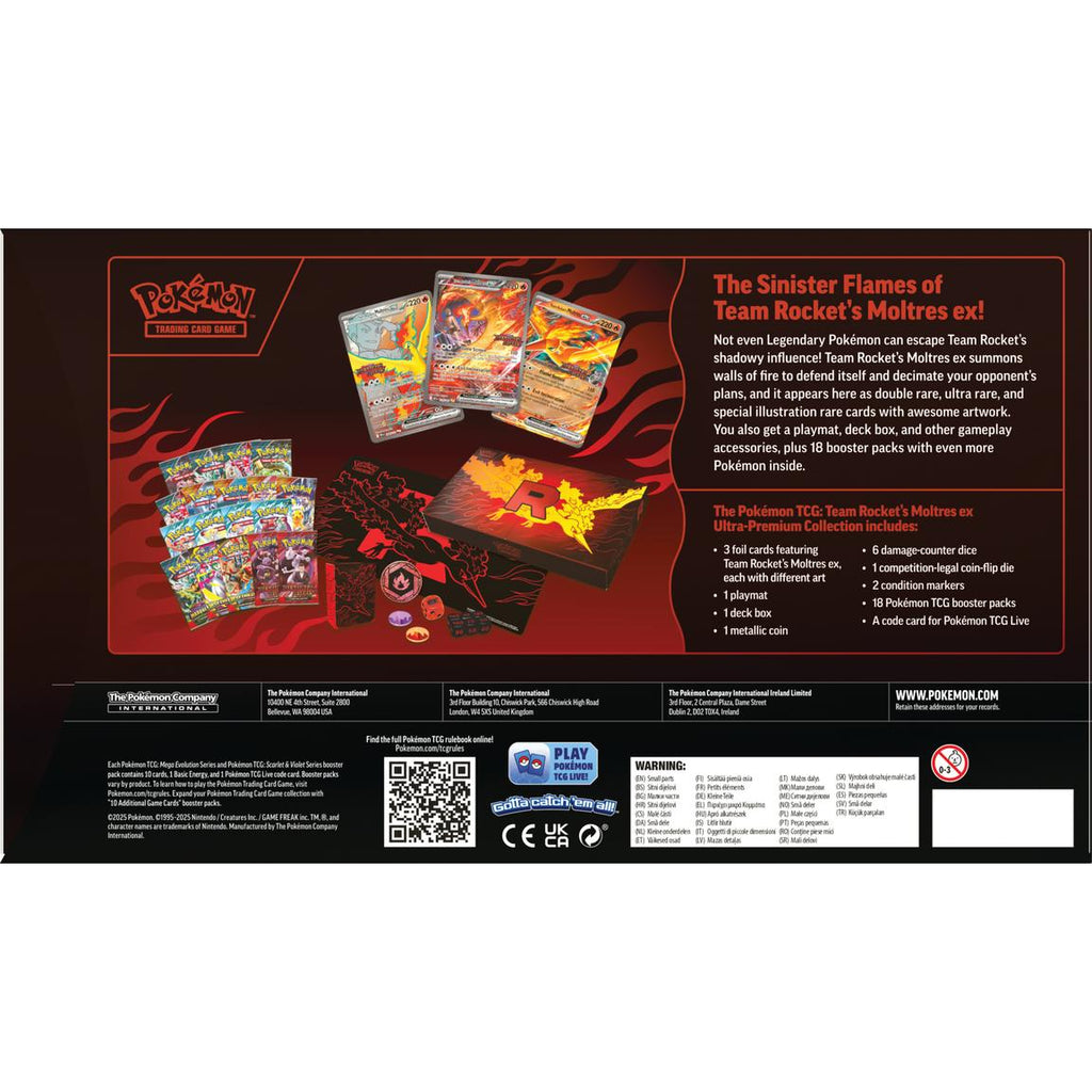 Team Rocket's Moltres ex Ultra-Premium Collection
