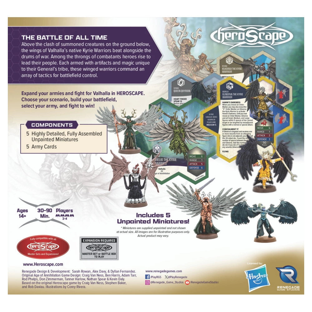Heroscape: Revna's Rebuke – Kyrie Warriors Army Expansion
