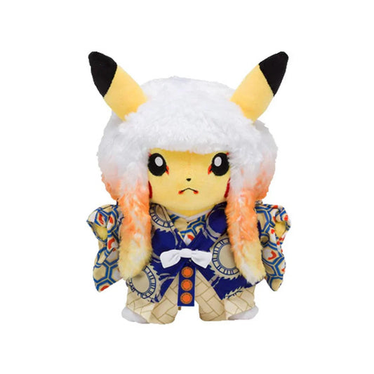 Pokémon Center Tokyo DX Kabuki Pikachu-maskot Plush