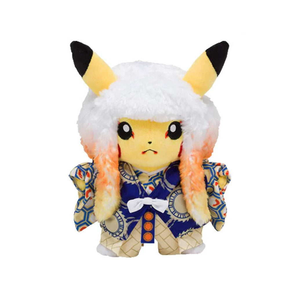 Pokémon Center Tokyo DX Kabuki Pikachu-maskot Plush