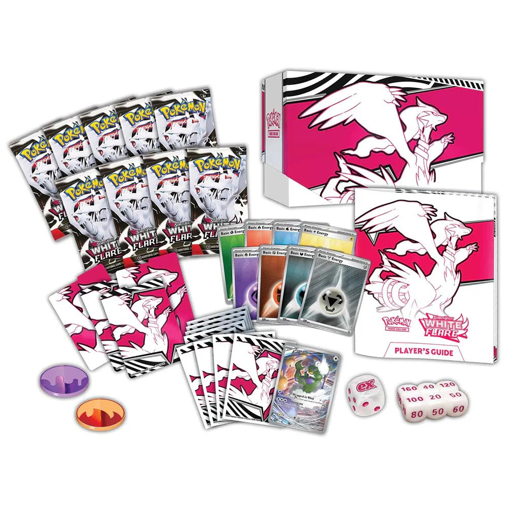 White Flare Elite Trainer Box