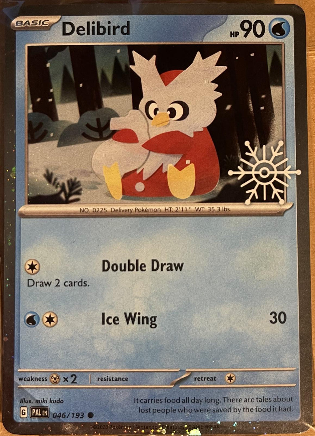 Delibird 046/193 – Julekalender 2025 Stamped (Sealed)