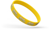 GirafPingvin Silicone Armbånd (Gul)