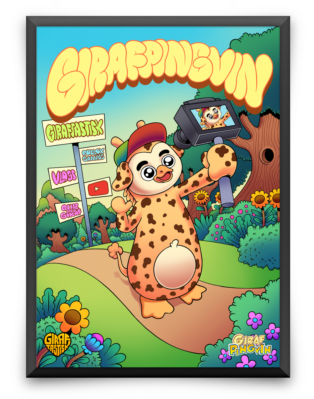GirafPingvin Plakat