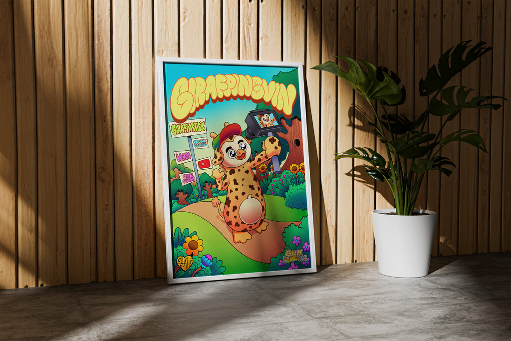 GirafPingvin Plakat