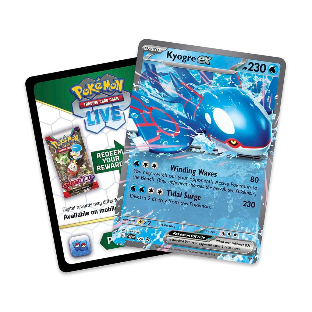 Azure Legends Collector’s Tin Box: Kyogre ex