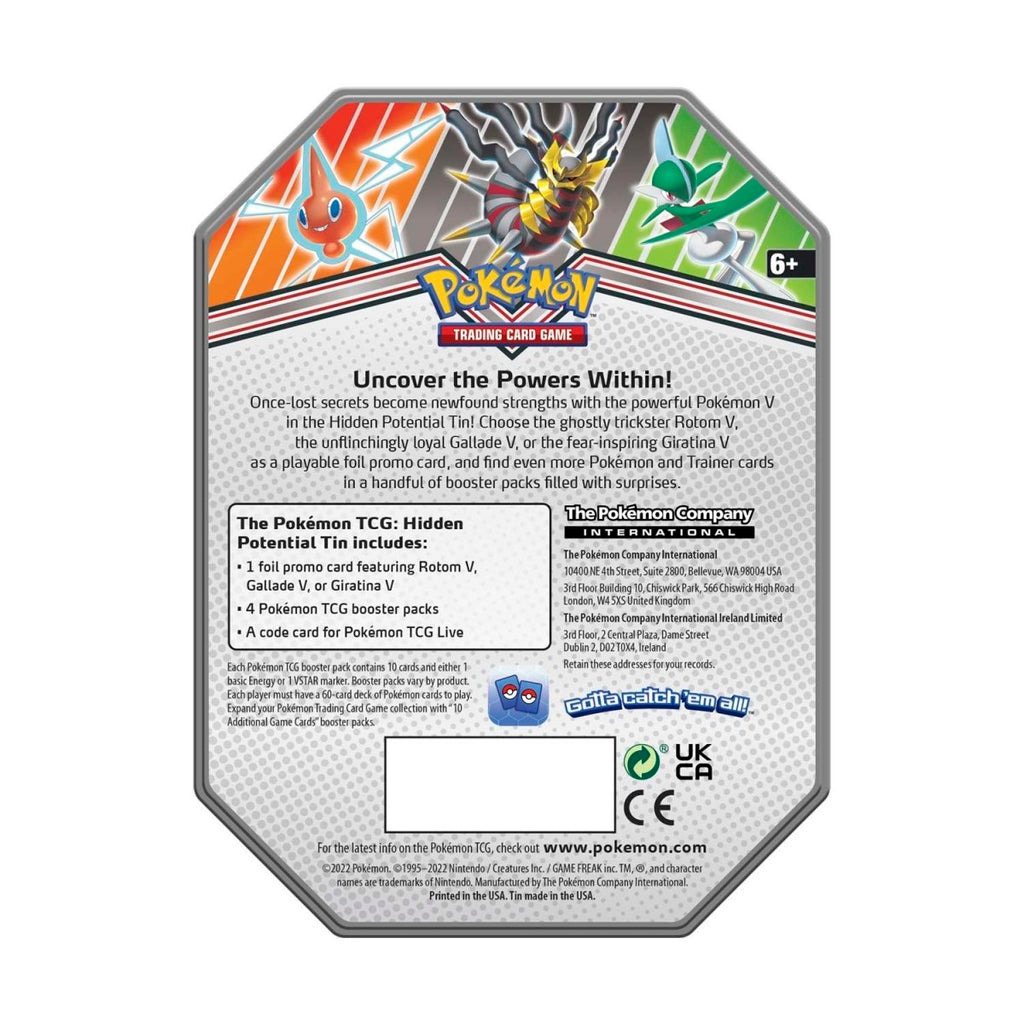 Hidden Potential Tin: Rotom V
