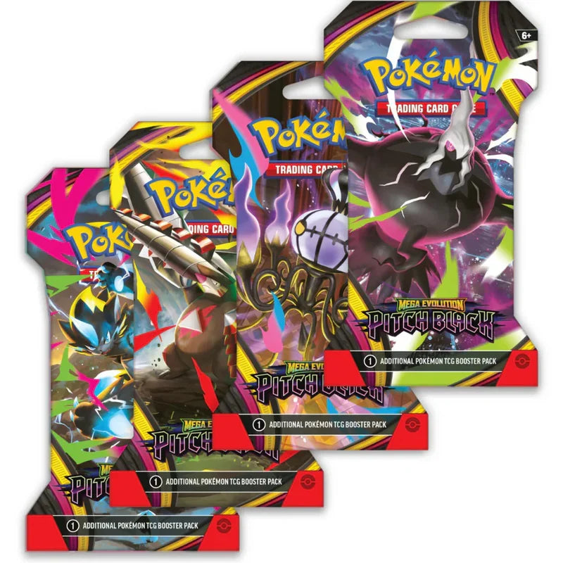 Pitch Black Sleeved Booster Pack