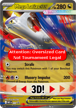 Mega Latias ex Enkeltkort (Jumbo)