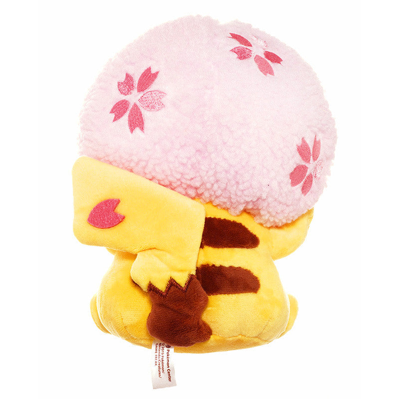 Pokémon Center Tokyo DX Cherry Blossom Afro Pikachu-maskot Plush