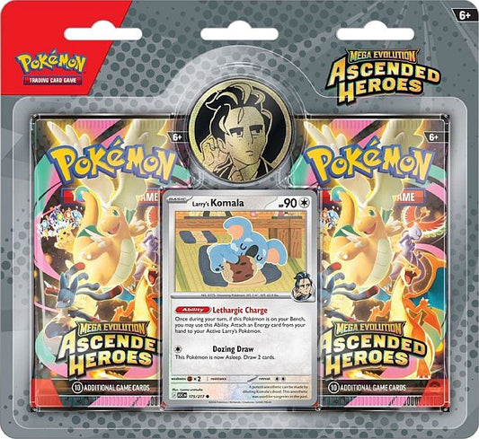 Ascended Heroes 2-Pack Blister Collection: Larry's Komala