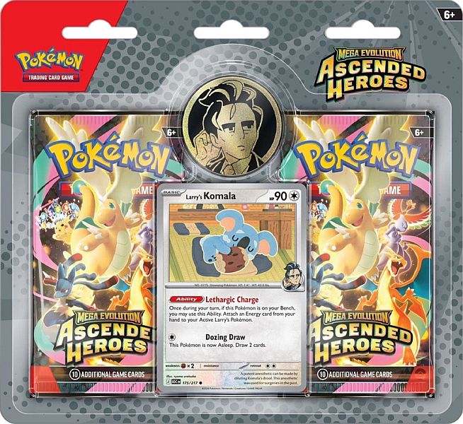 Ascended Heroes 2-Pack Blister Collection: Larry's Komala