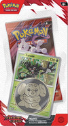 1-Pack Checklane Blister: 1 Scarlet & Violet: Destined Rivals Booster Pakke + Zarude Black Star Promo