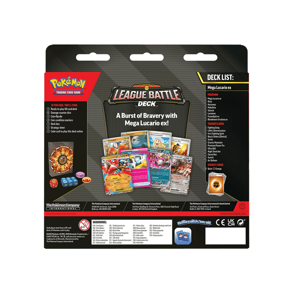 League Battle Deck: Mega Lucario ex