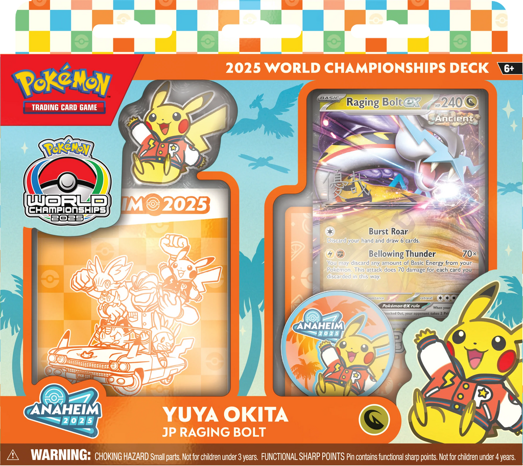 2025 World Championships Deck: Yuya Okita - JP Raging Bolt