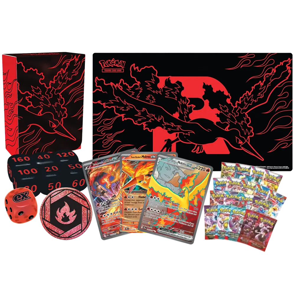 Team Rocket's Moltres ex Ultra-Premium Collection